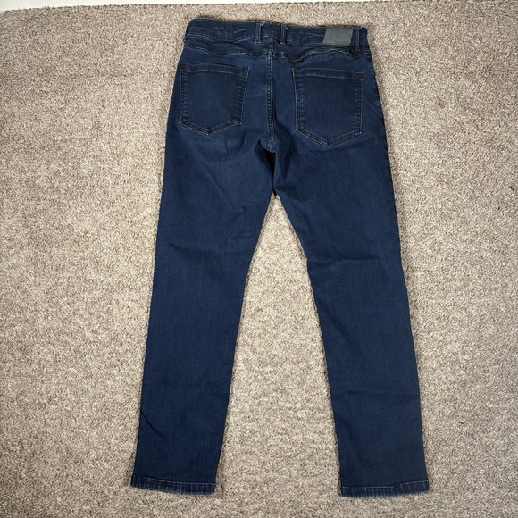 Twillory Jeans Mens 32x30 Blue Technical Denim Tailored Fit Performance - Picture 5 of 7